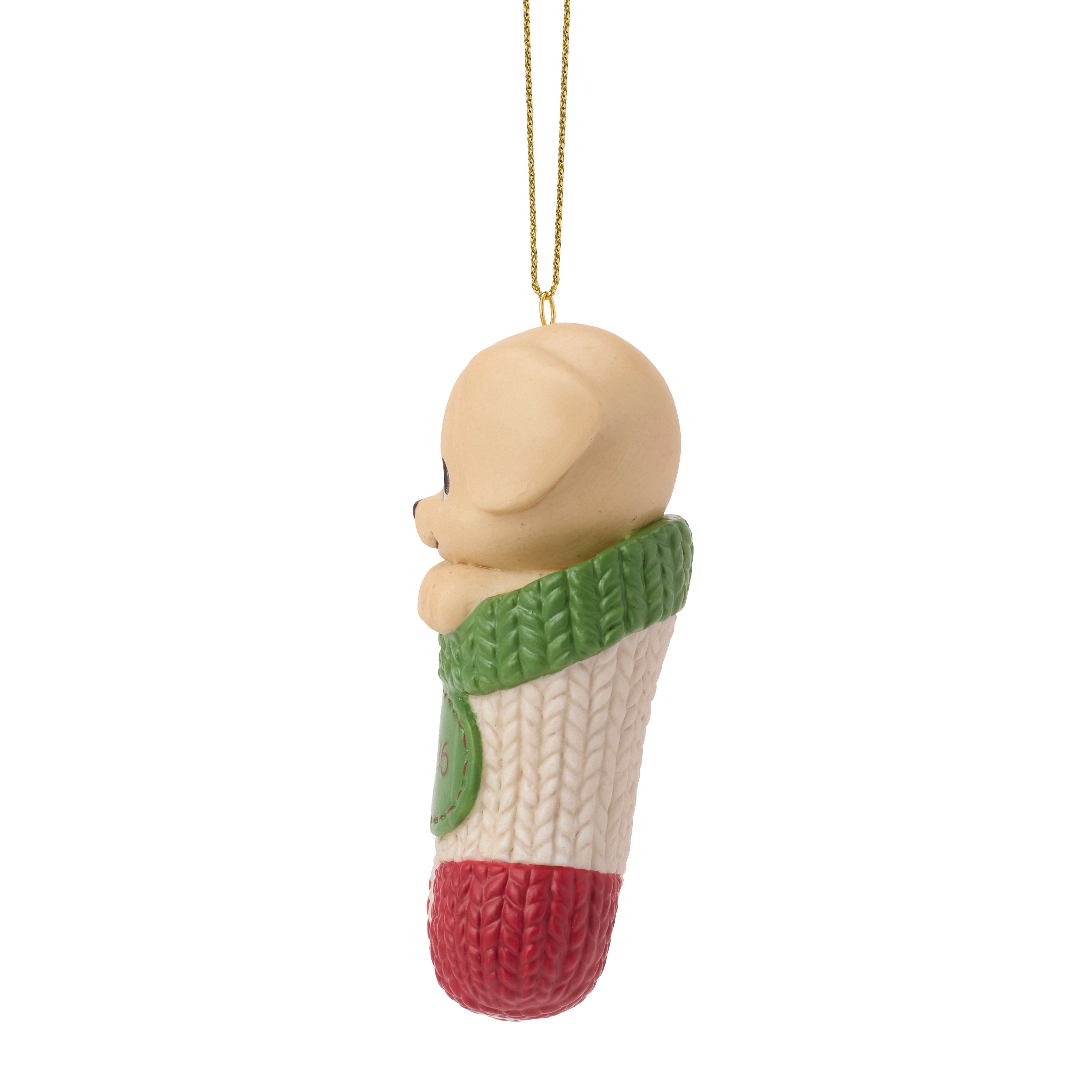 Paw-fectly Cozy Christmas 2026 Dated Dog Ornament