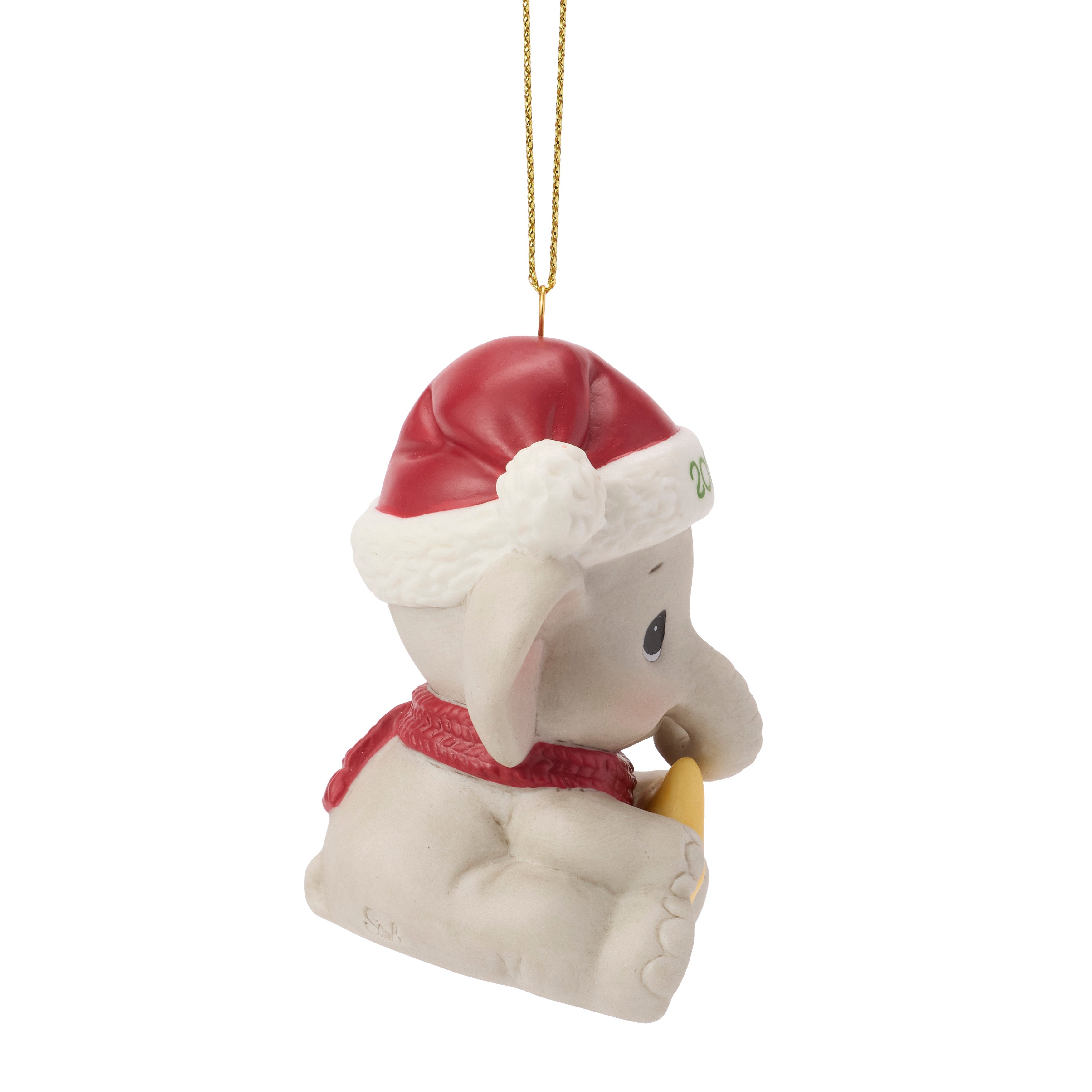 Wishing You Tons Of Joy 2026 Dated Elephant Ornament