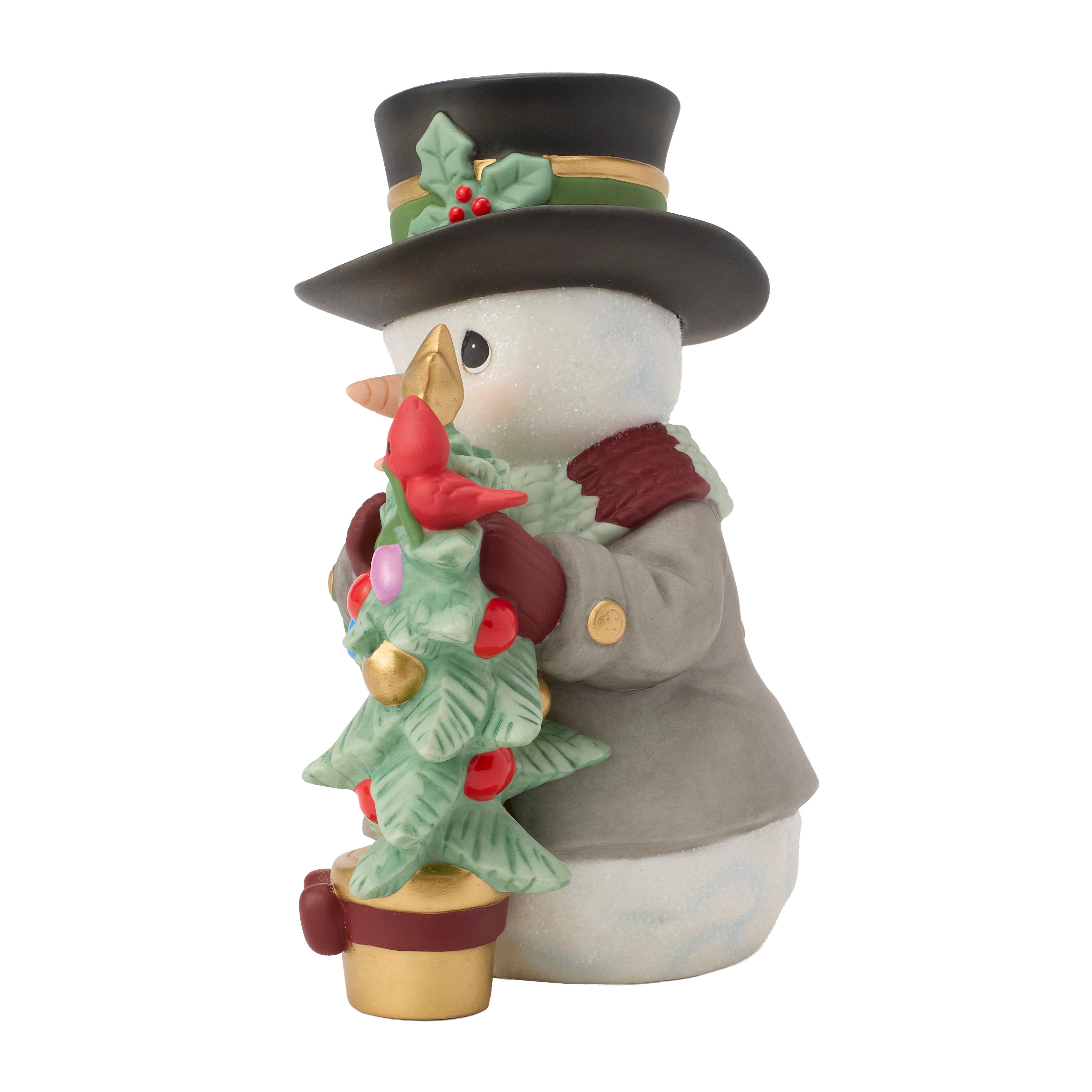 Even The Smallest Tree Can Shine The Brightest With Love Annual Snowman Figurine