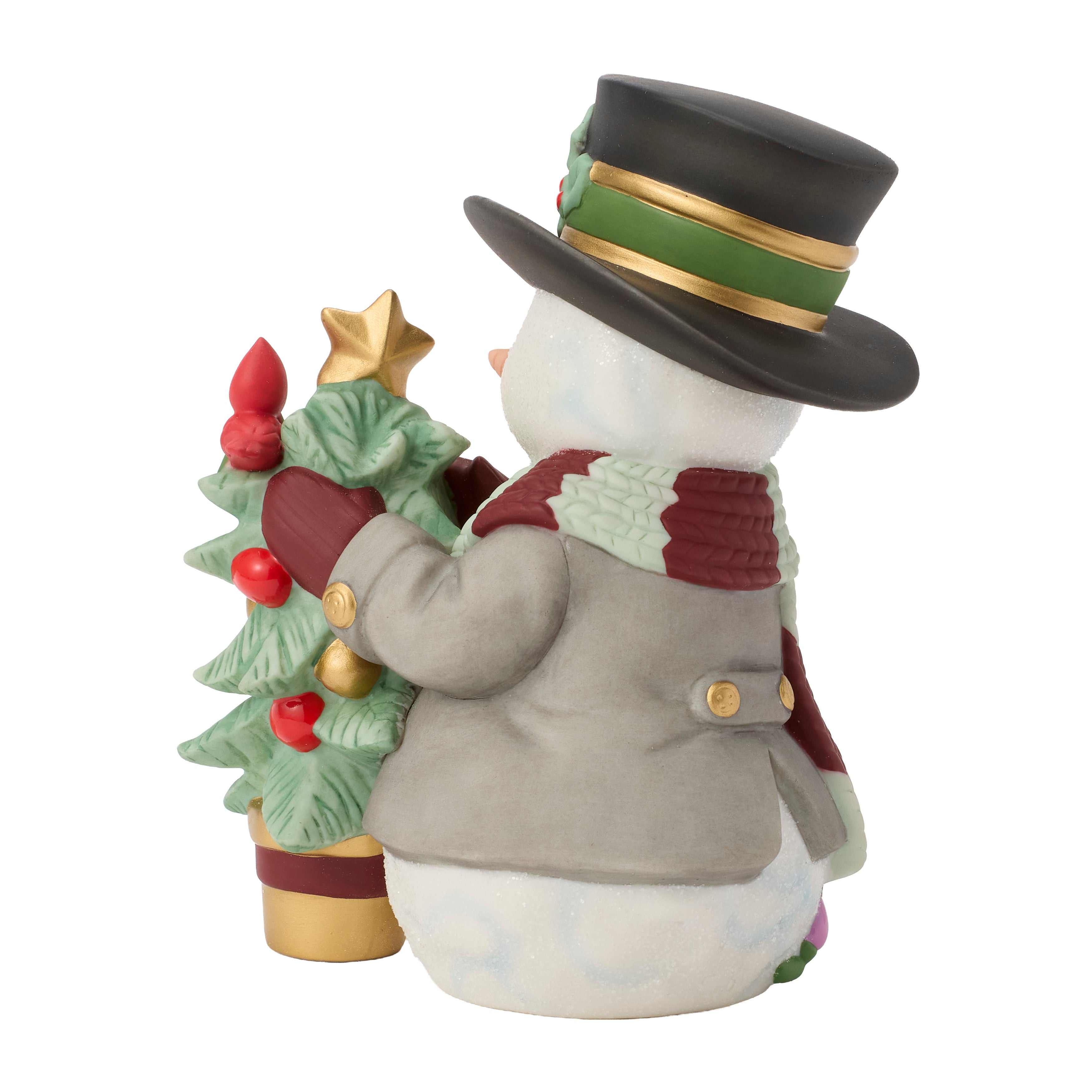 Even The Smallest Tree Can Shine The Brightest With Love Annual Snowman Figurine