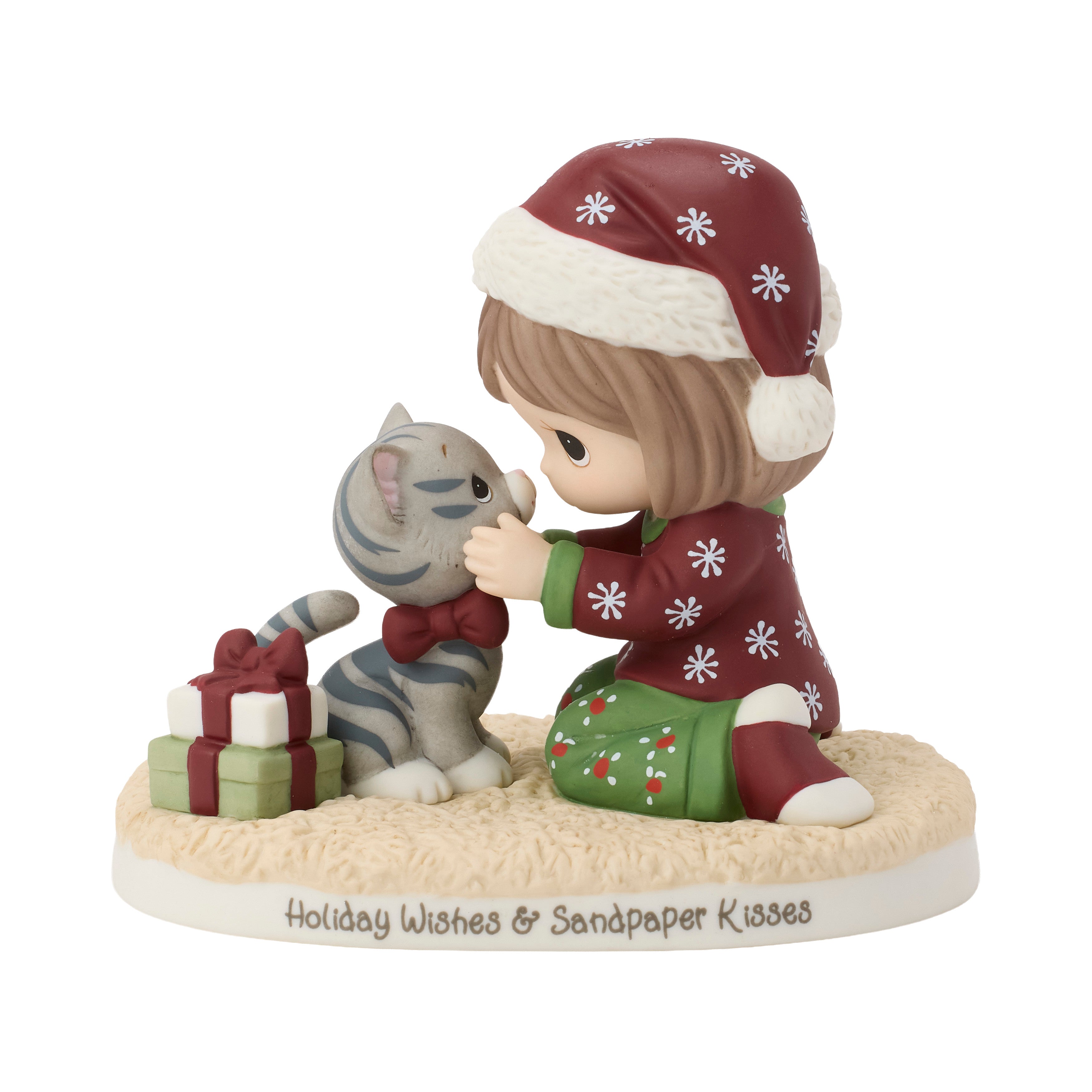 Holiday Wishes and Sandpaper Kisses Figurine