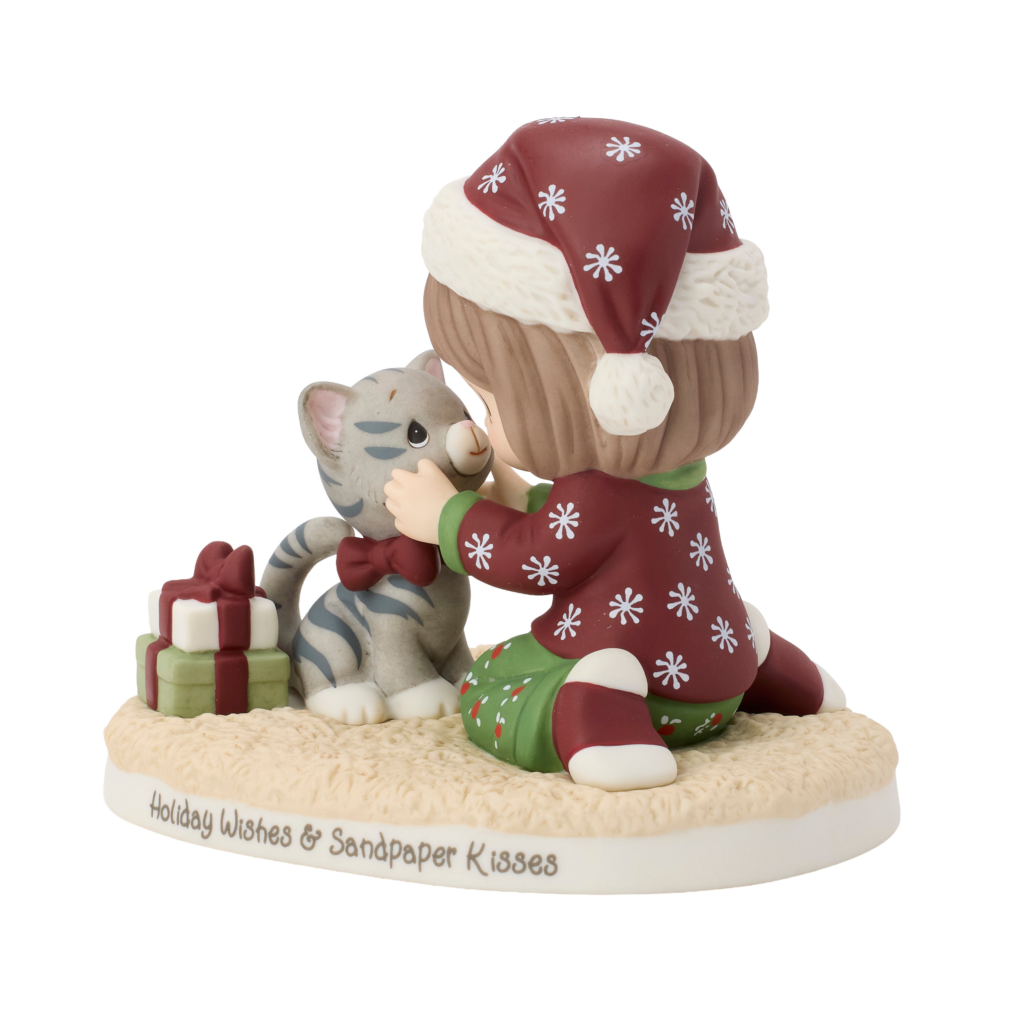 Holiday Wishes and Sandpaper Kisses Figurine