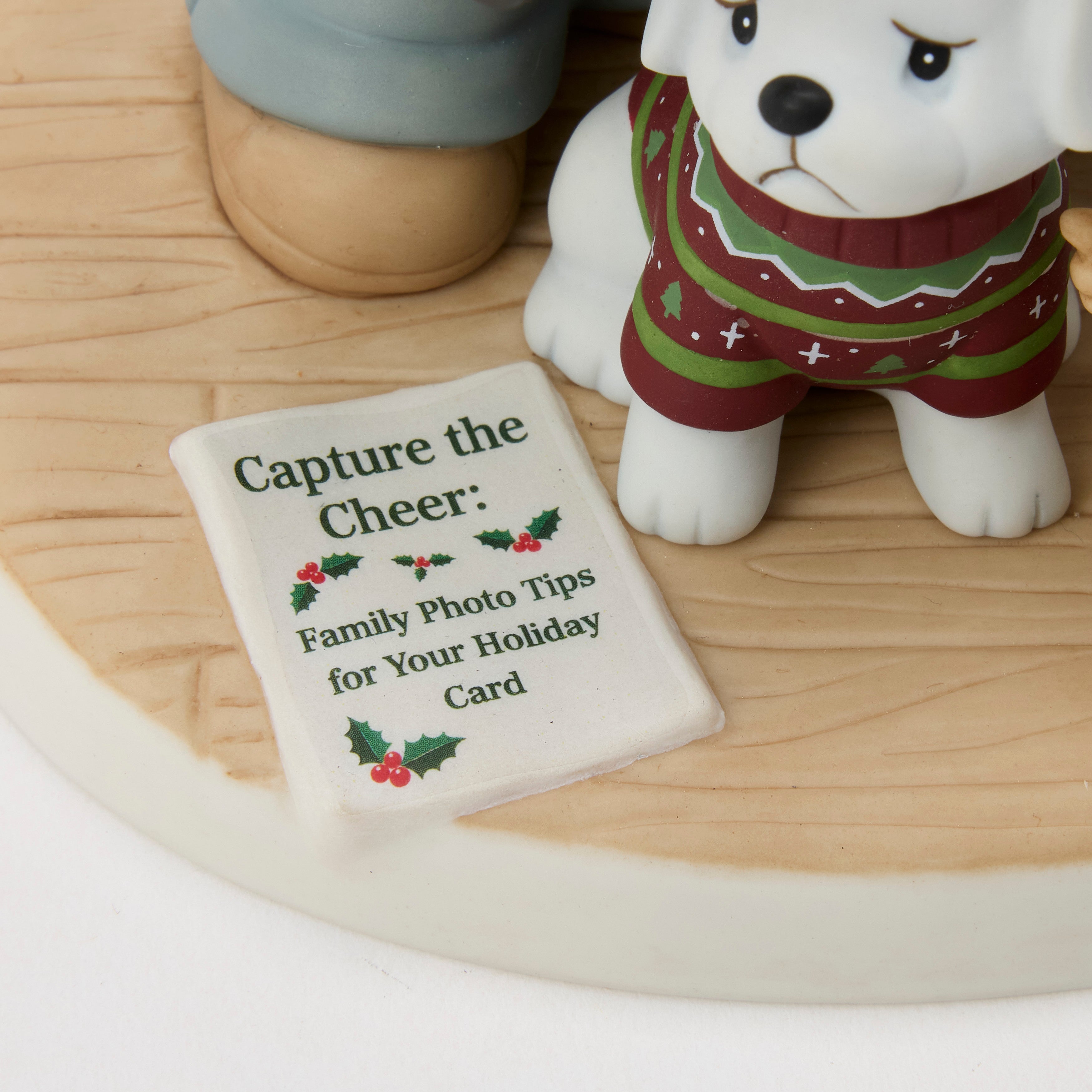 Capture The Love And Laughter This Season Figurine