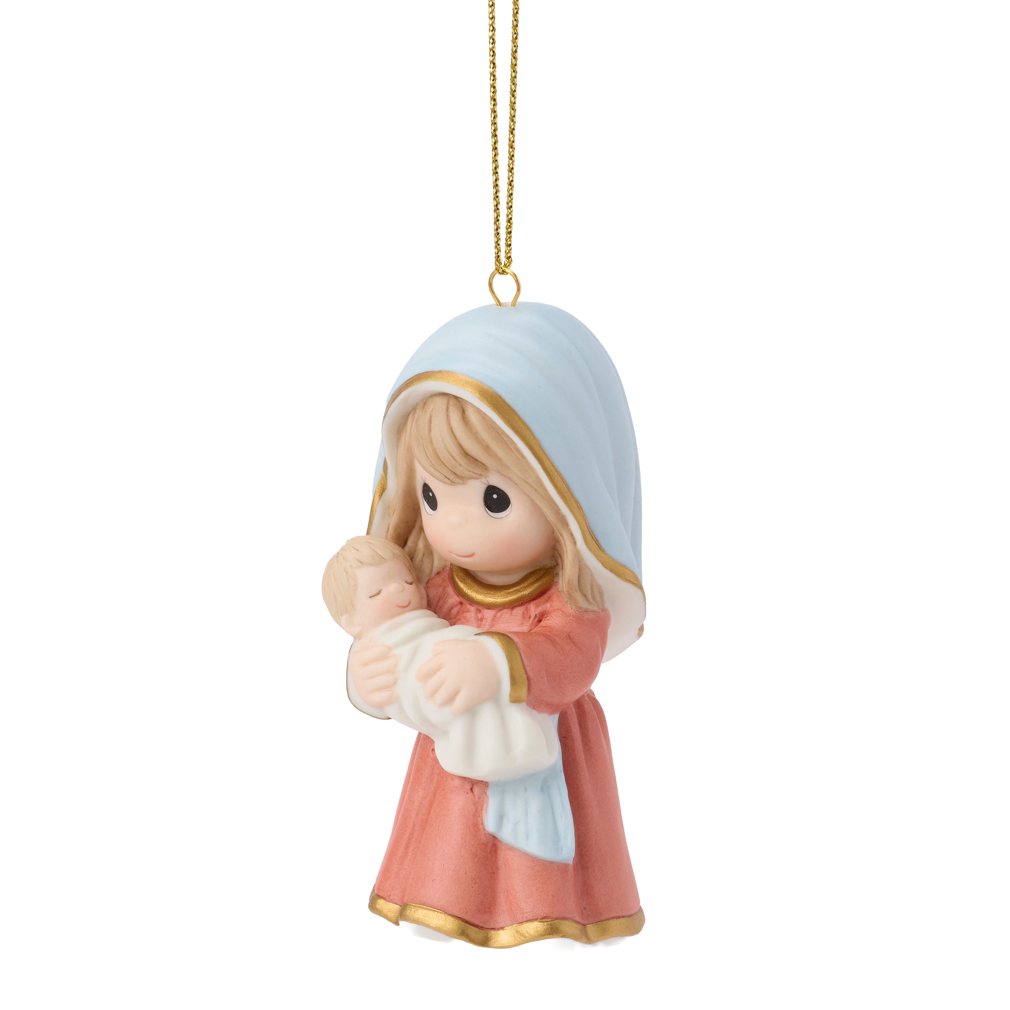 Cradled In A Mother's Love Nativity Ornament