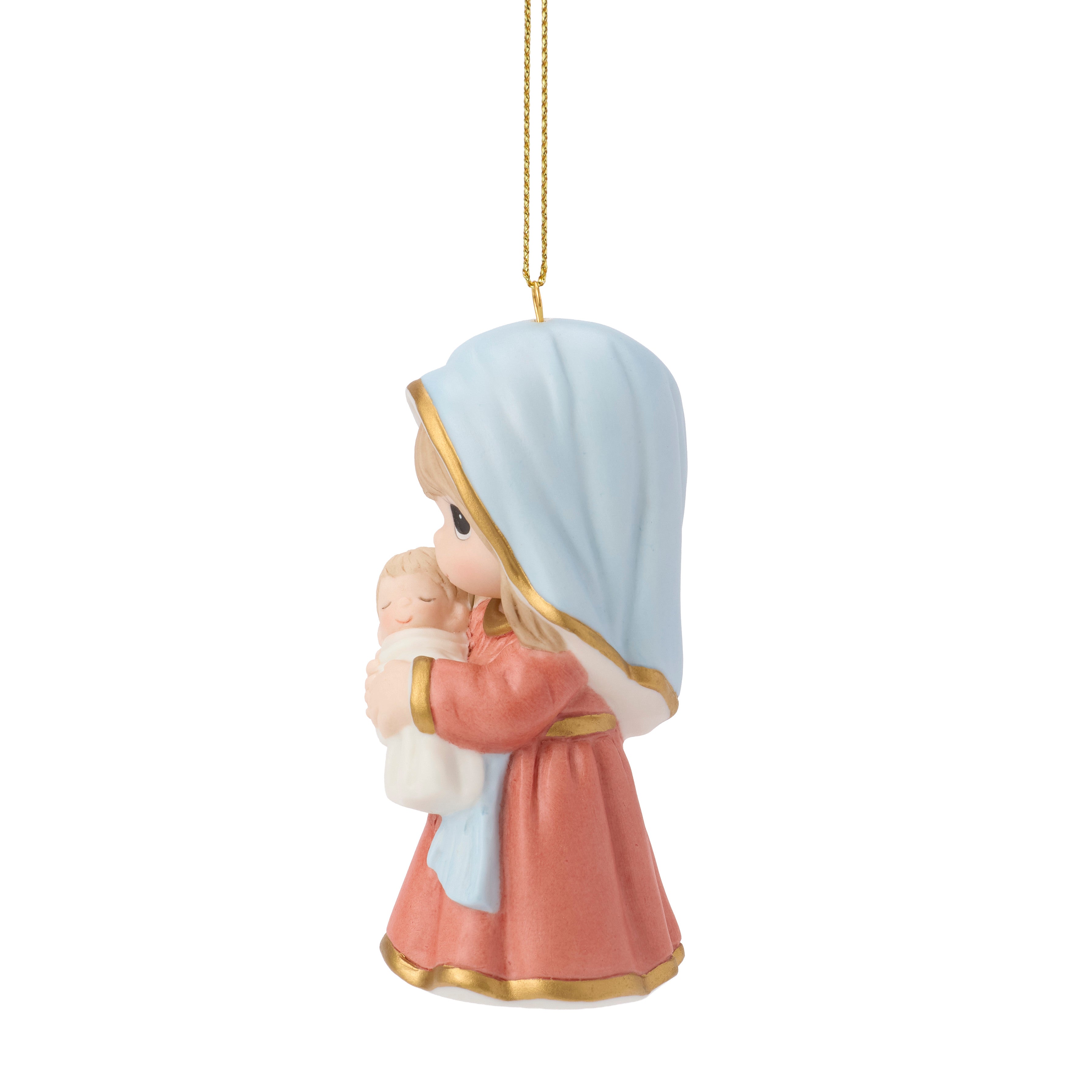 Cradled In A Mother's Love Nativity Ornament