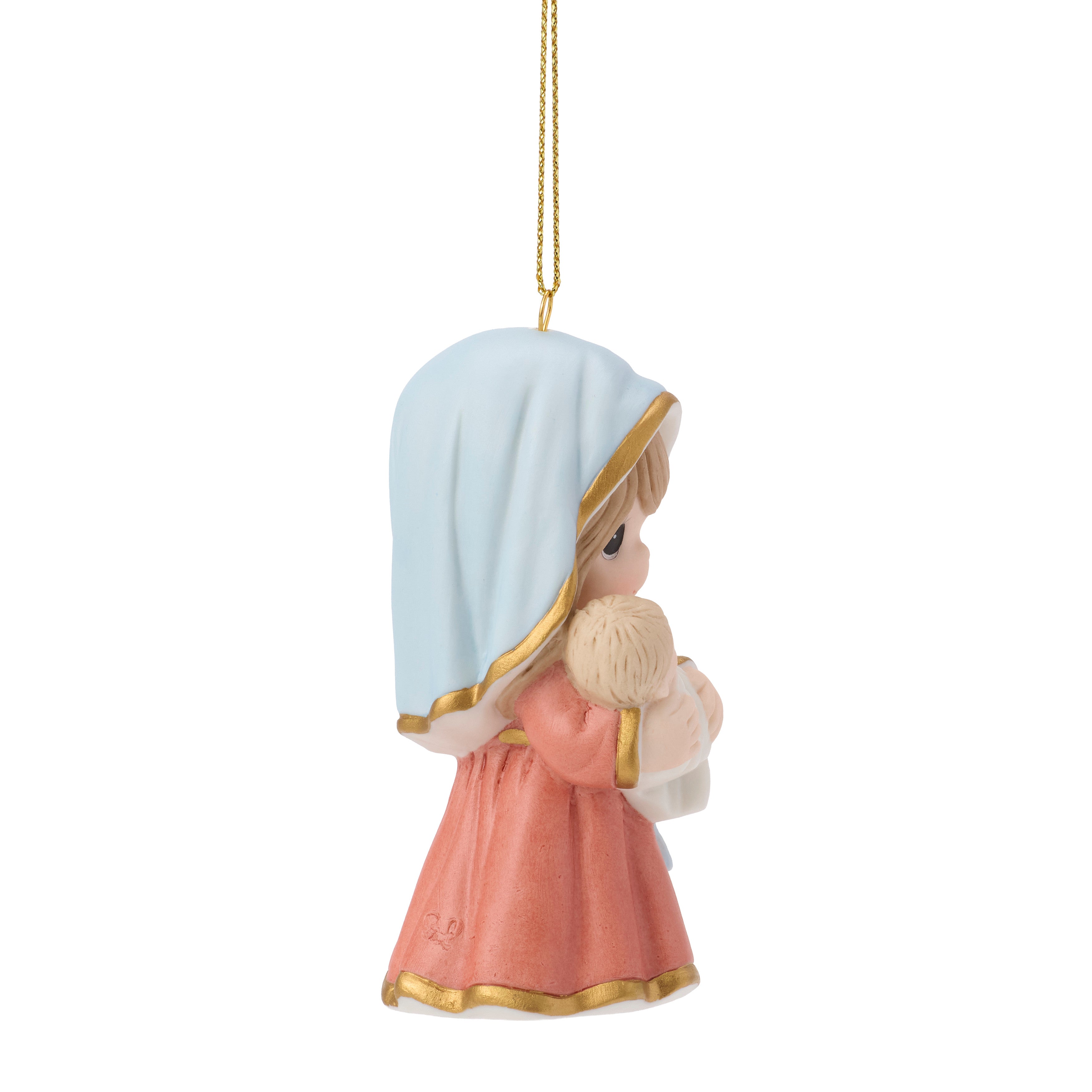 Cradled In A Mother's Love Nativity Ornament