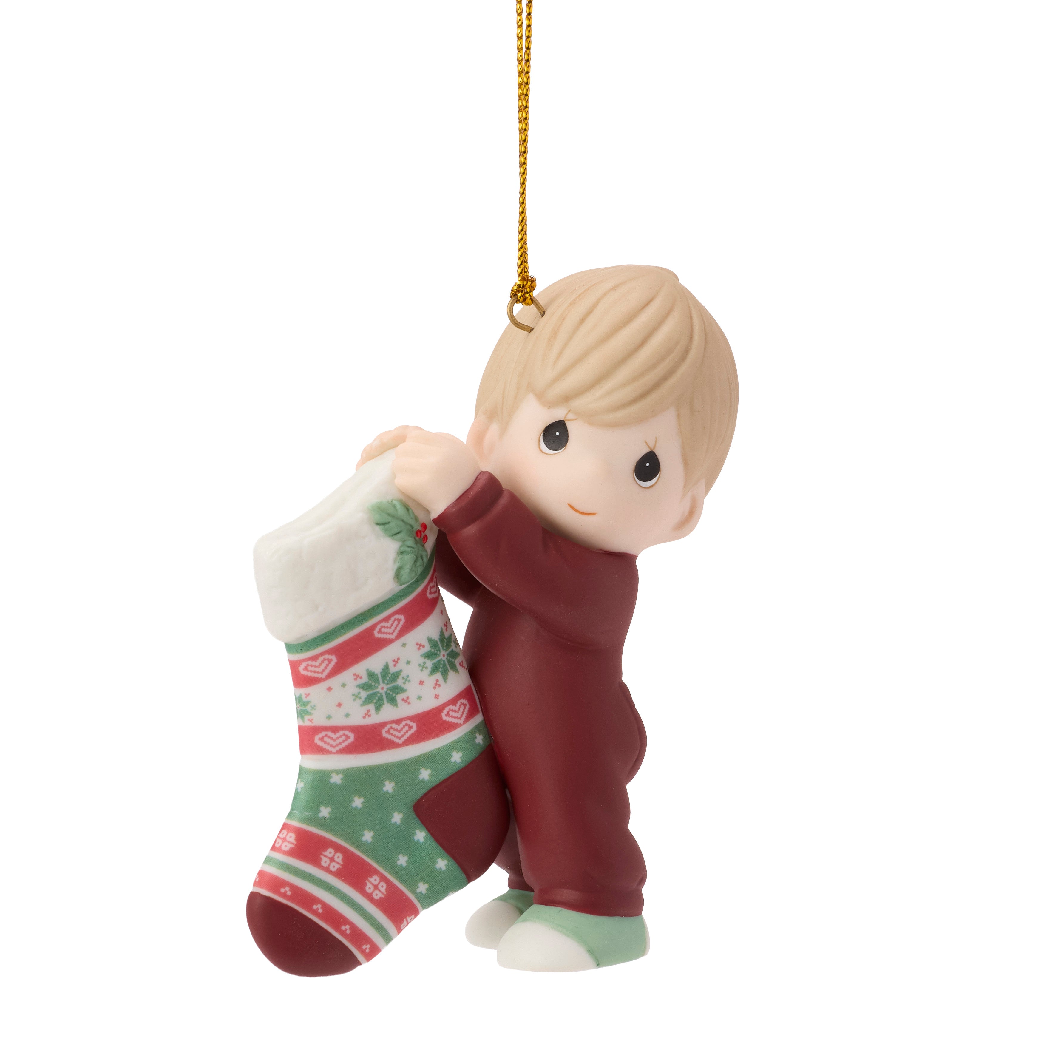 It's Beginning To Look A Lot Like Christmas Boy Ornament