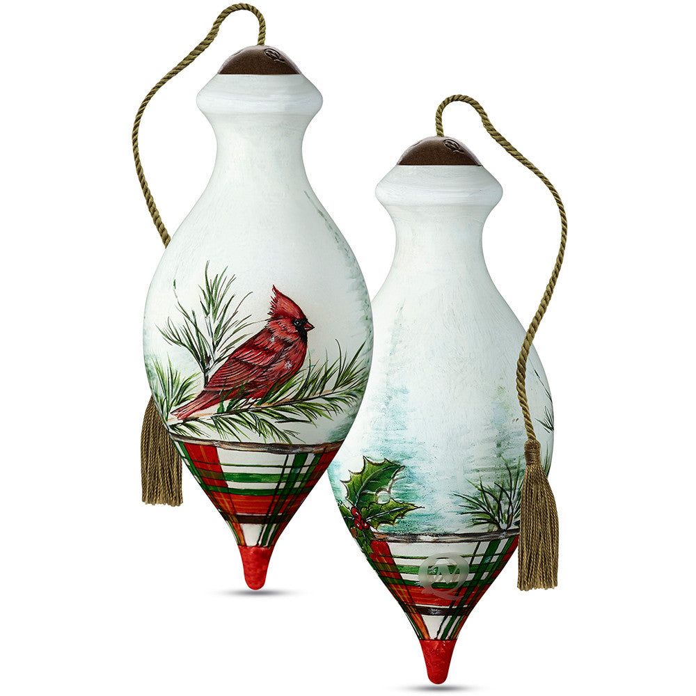 Woodland Lodge Cardinal Ornament - Image