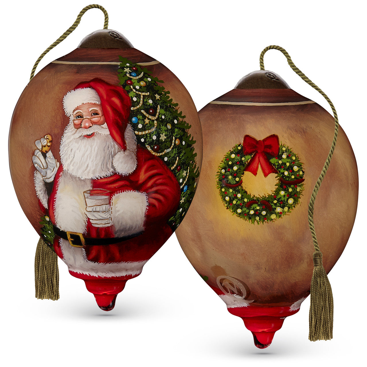 Milk And Cookies For Santa Ornament - Image