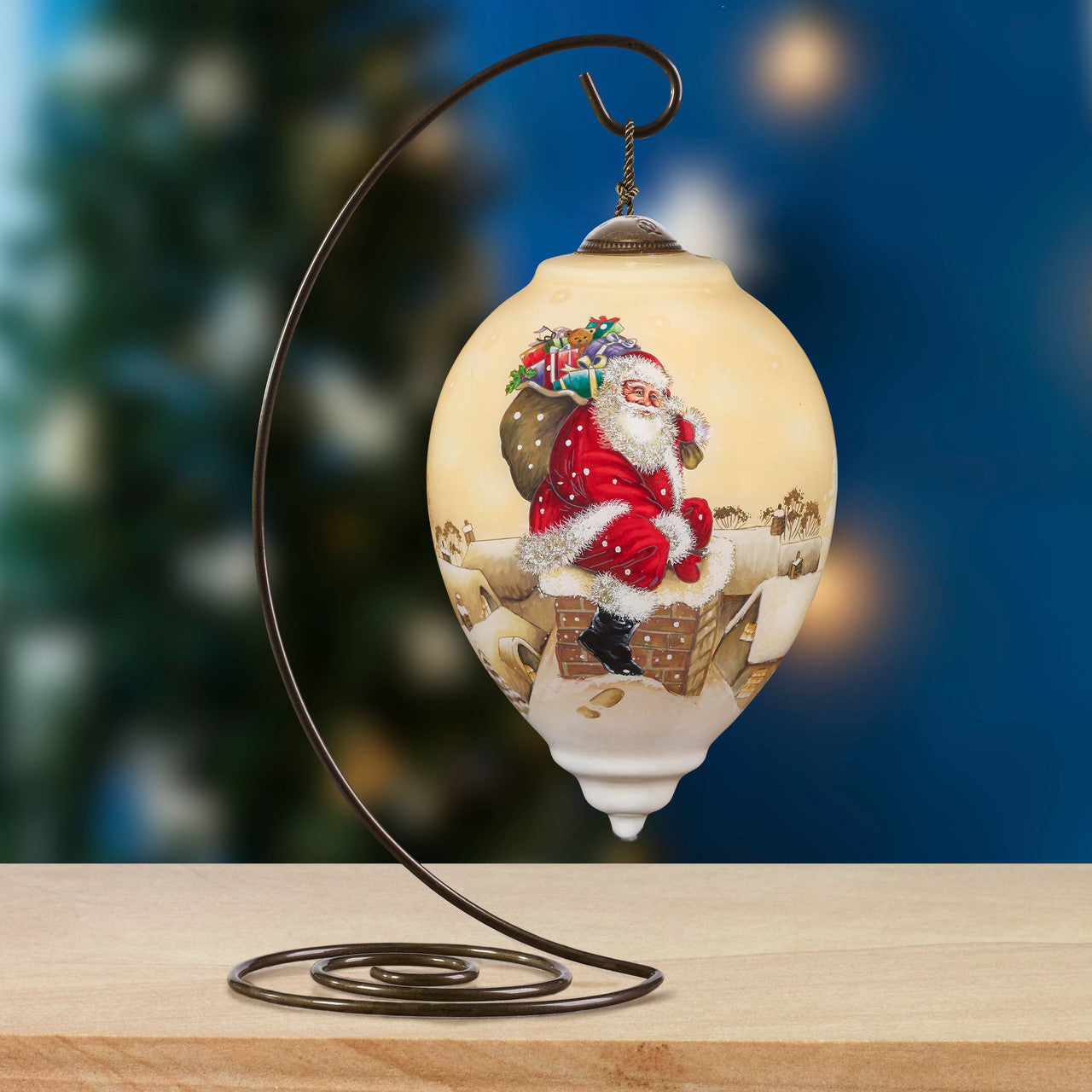 Down Through The Chimney Ornament - Image