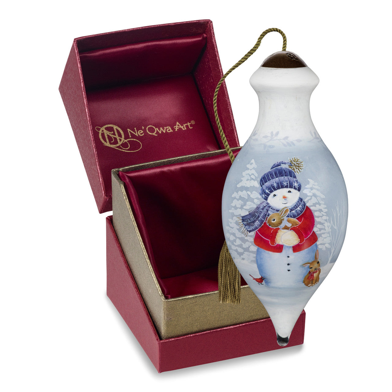 Hoppy Christmas To All Ornament - Image