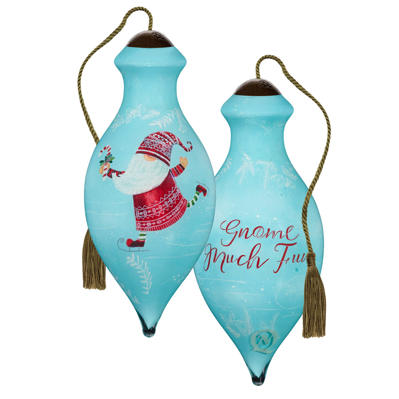 Gnome Much Fun Ornament - Image