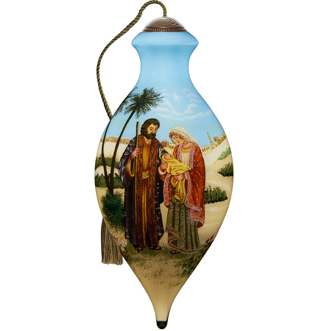 Glory To The Newborn King Ne'Qwa Ornament - Image