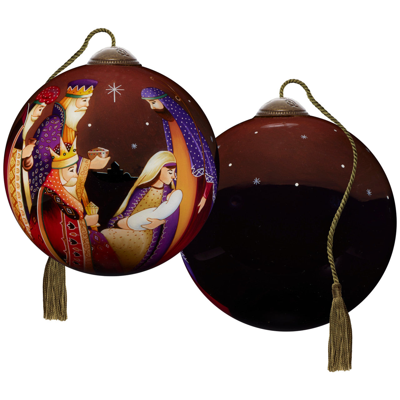 Christ The Savior Is Born Ornament - Image