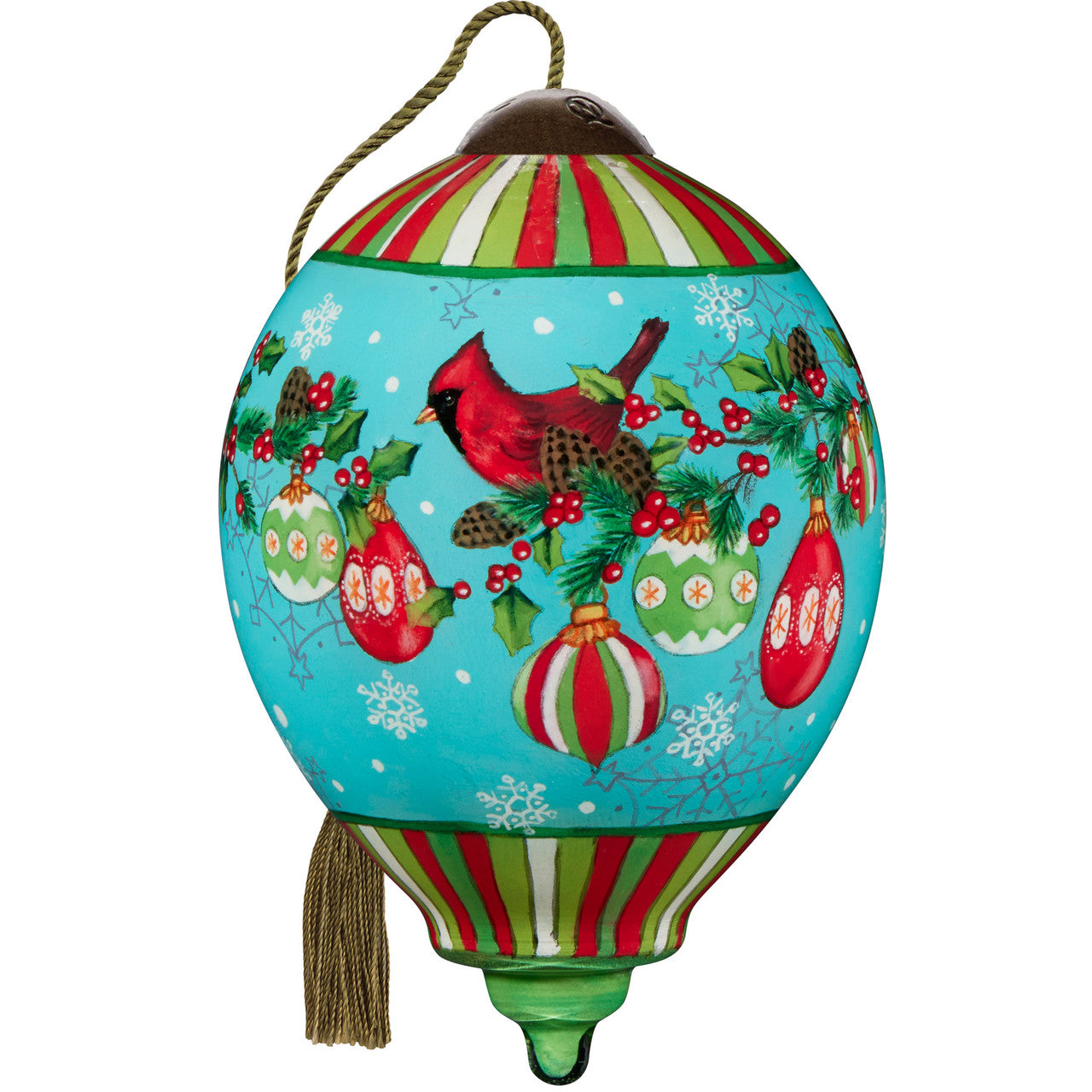 Happy Holidays Ne'Qwa Ornament - Image