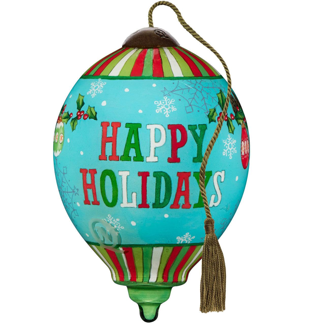 Happy Holidays Ne'Qwa Ornament - Image