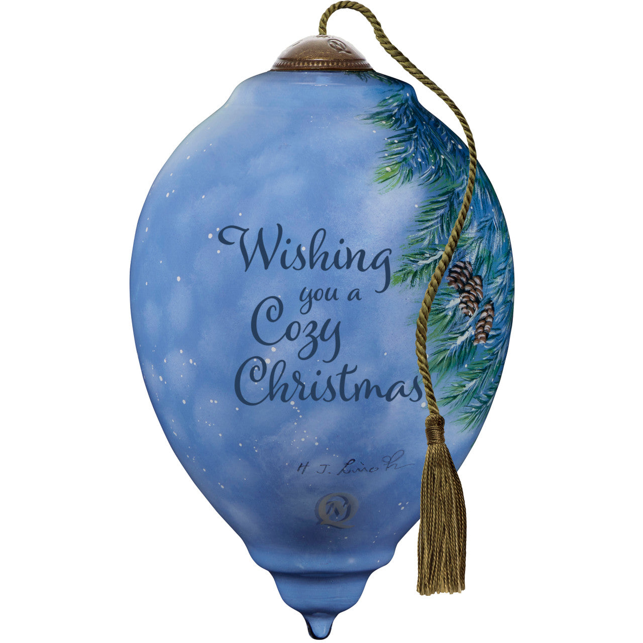 Cozy Family Christmas Ornament - Image