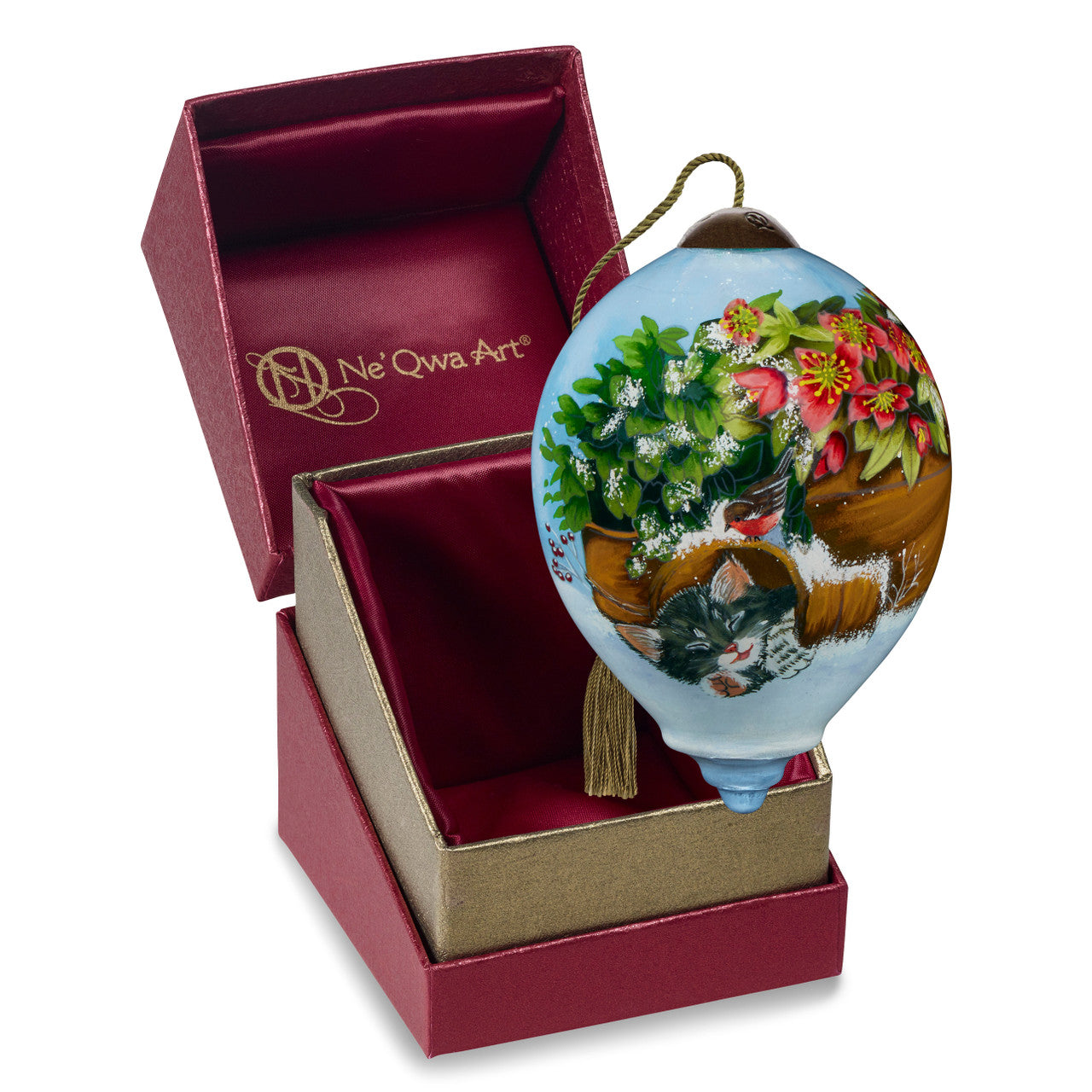 Snowy Slumber Ornament - Image