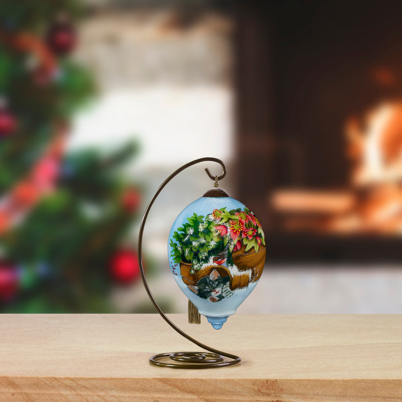 Snowy Slumber Ornament - Image