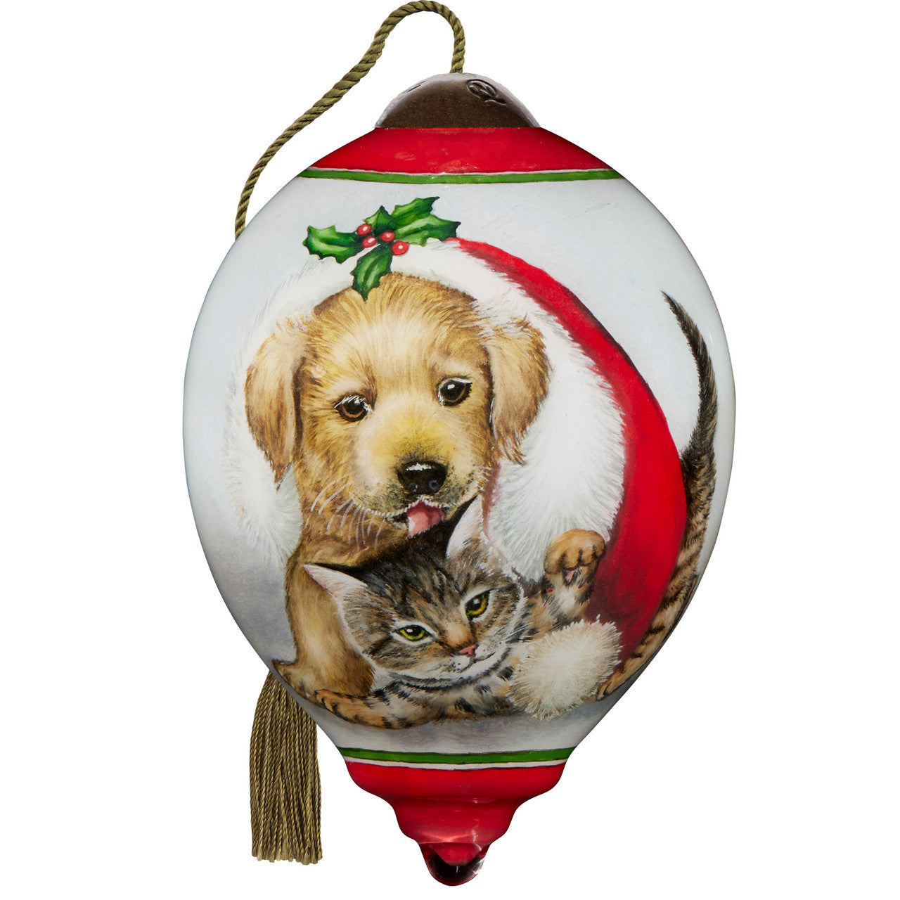 Santa Paws Ornament - Image