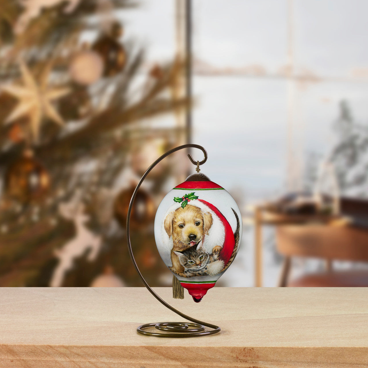 Santa Paws Ornament - Image