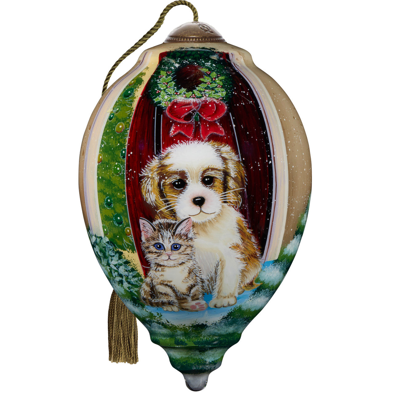 Warmest Winter Wishes Ornament - Image