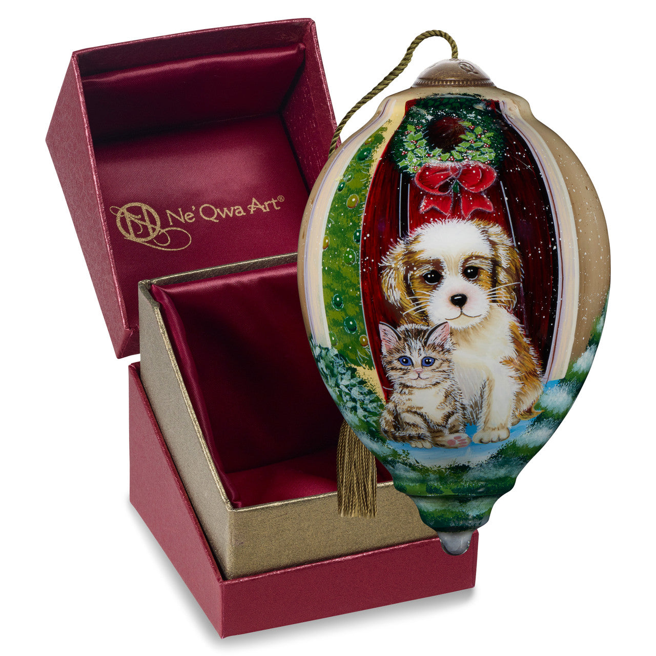 Warmest Winter Wishes Ornament - Image