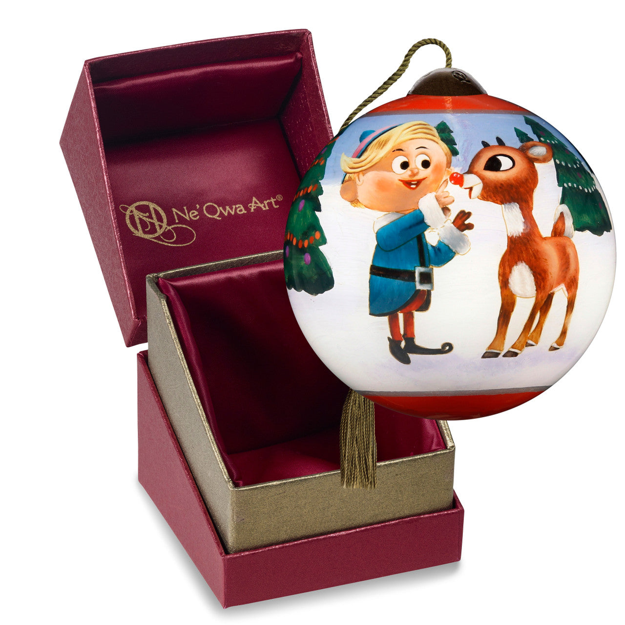 Rudolph The Red-Nosed Reindeer® Misfits Have More Fun Ornament - Image