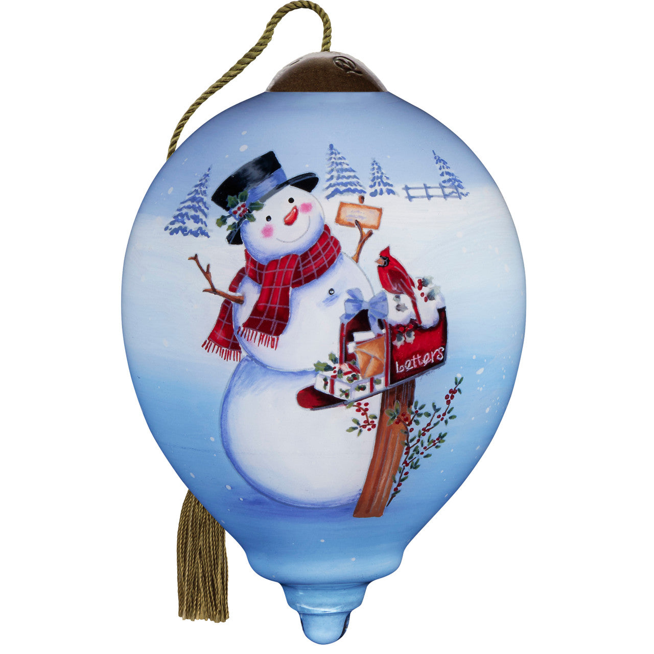 Sending Christmas Wishes Ornament - Image