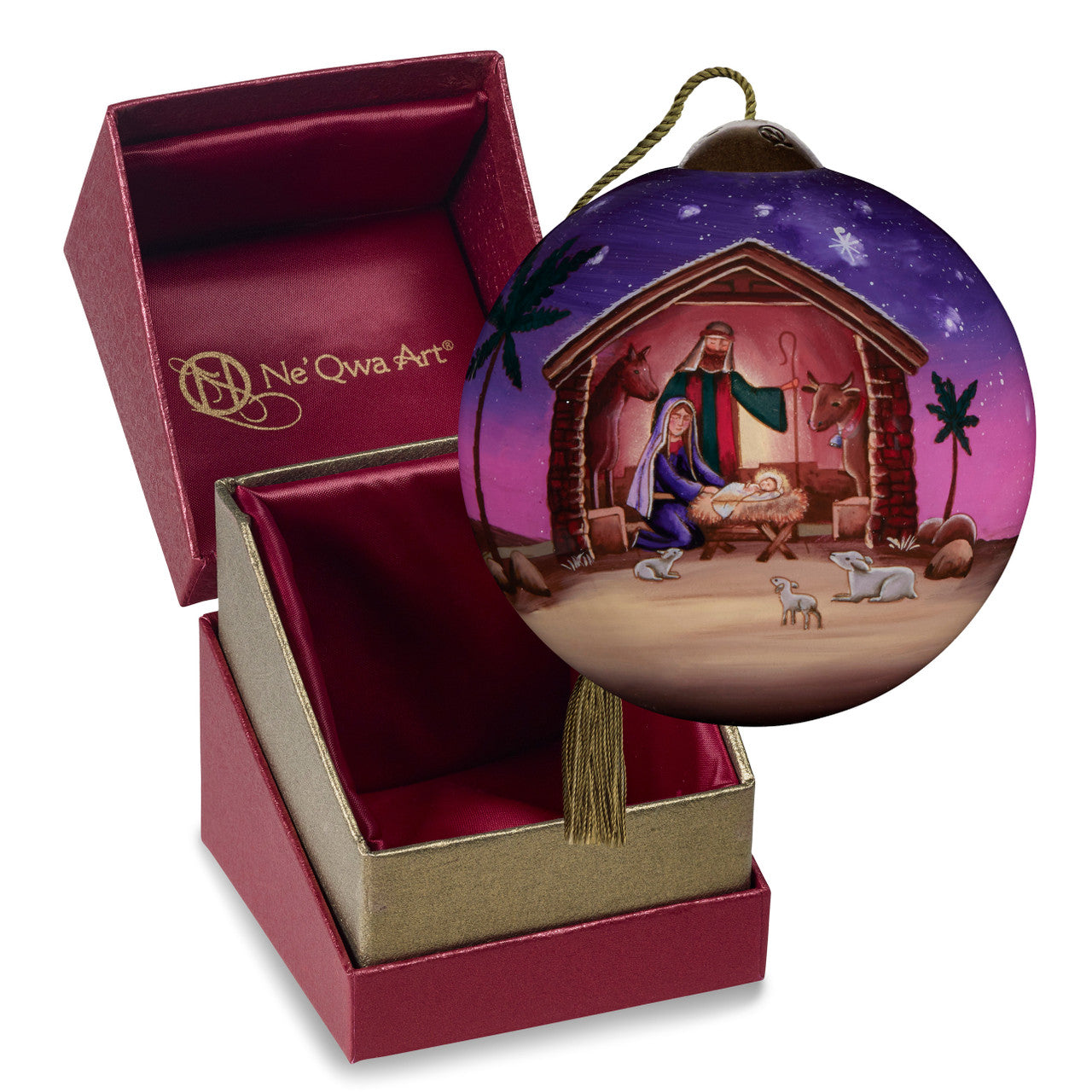 Silent Night, Holy Night Ornament - Image