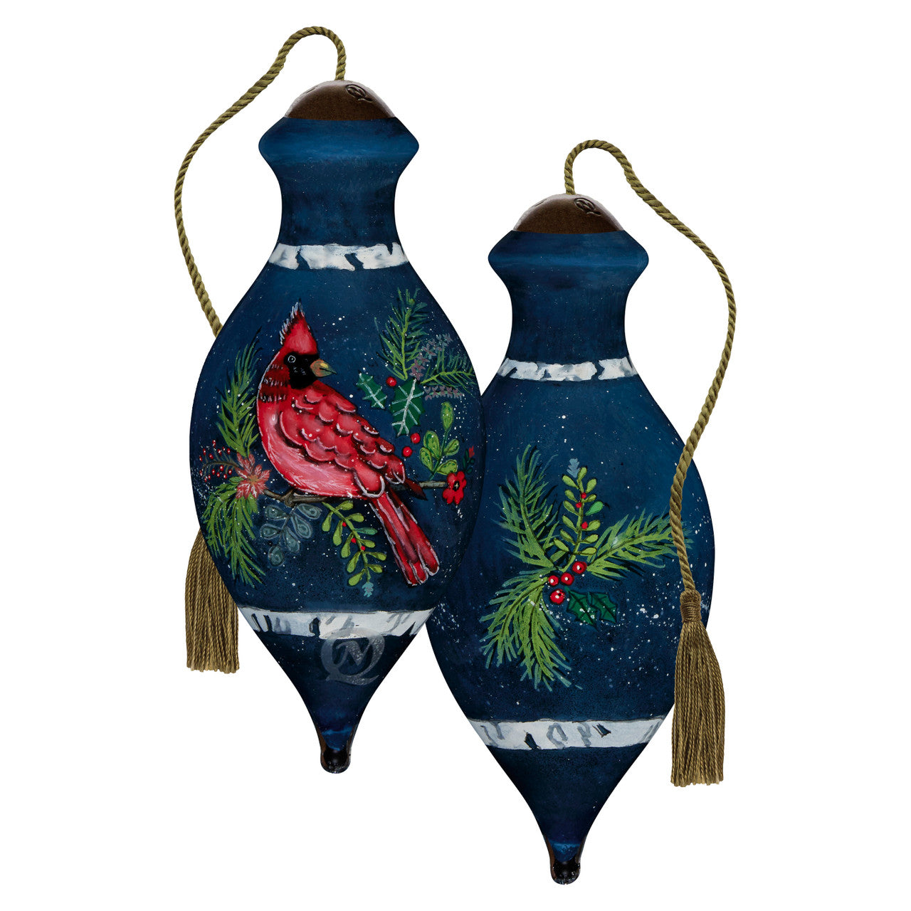 Birch Cardinal Ornament - Image