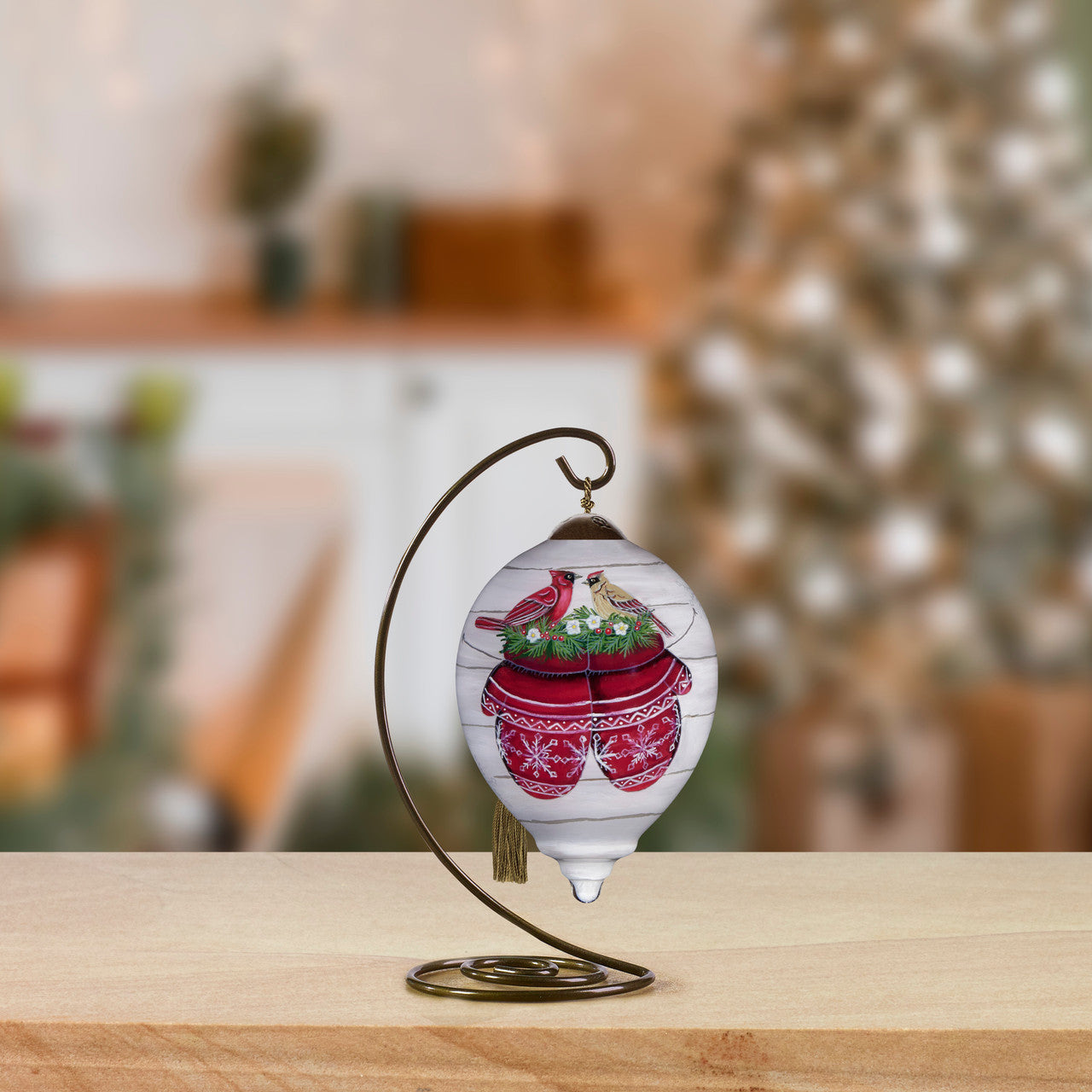 Warm Winter Wishes Ornament - Image