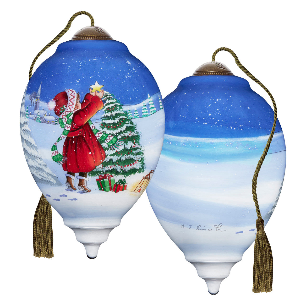 Star Of Wonder Christmas Tree Ornament - Image