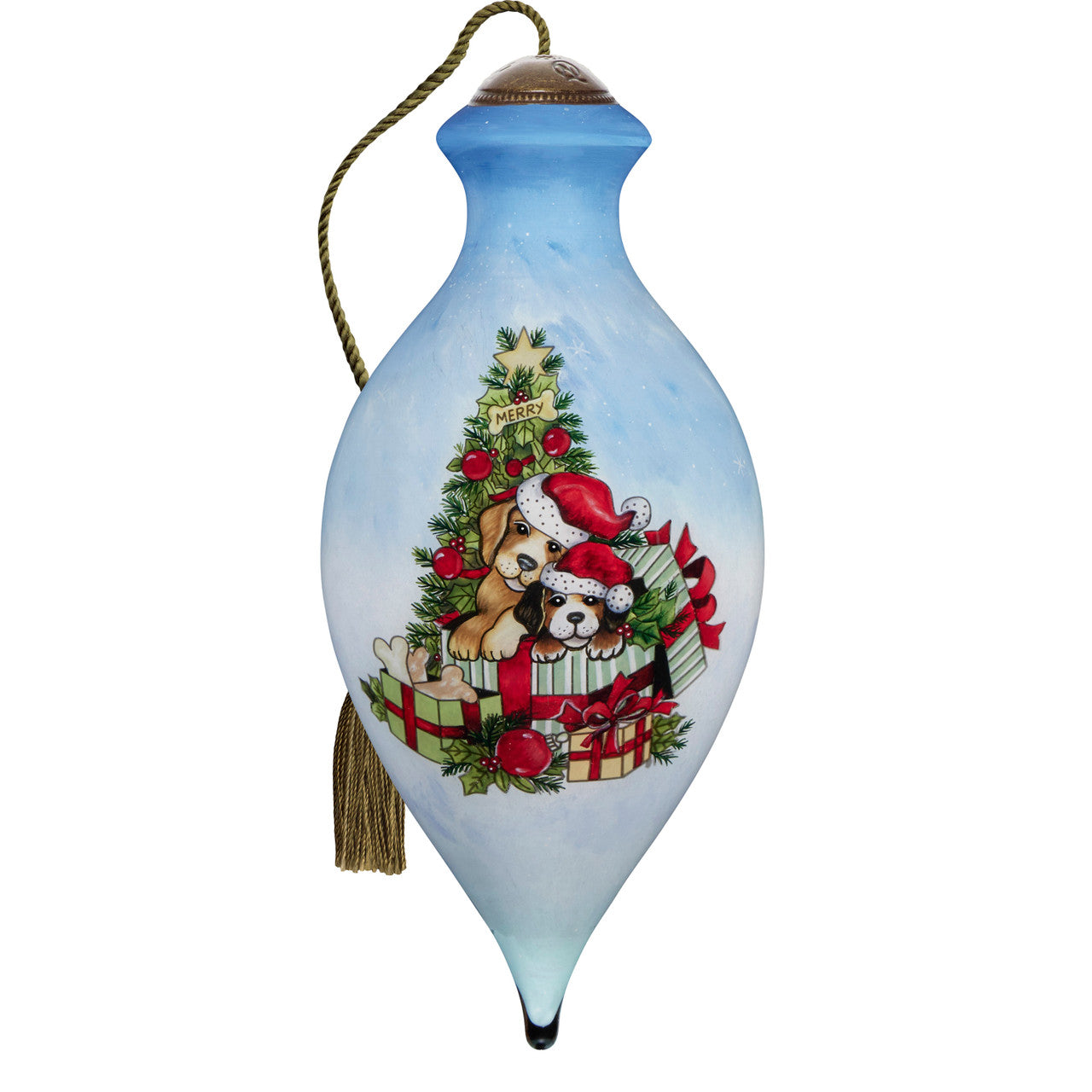 Christmas Dogs Ornament - Image