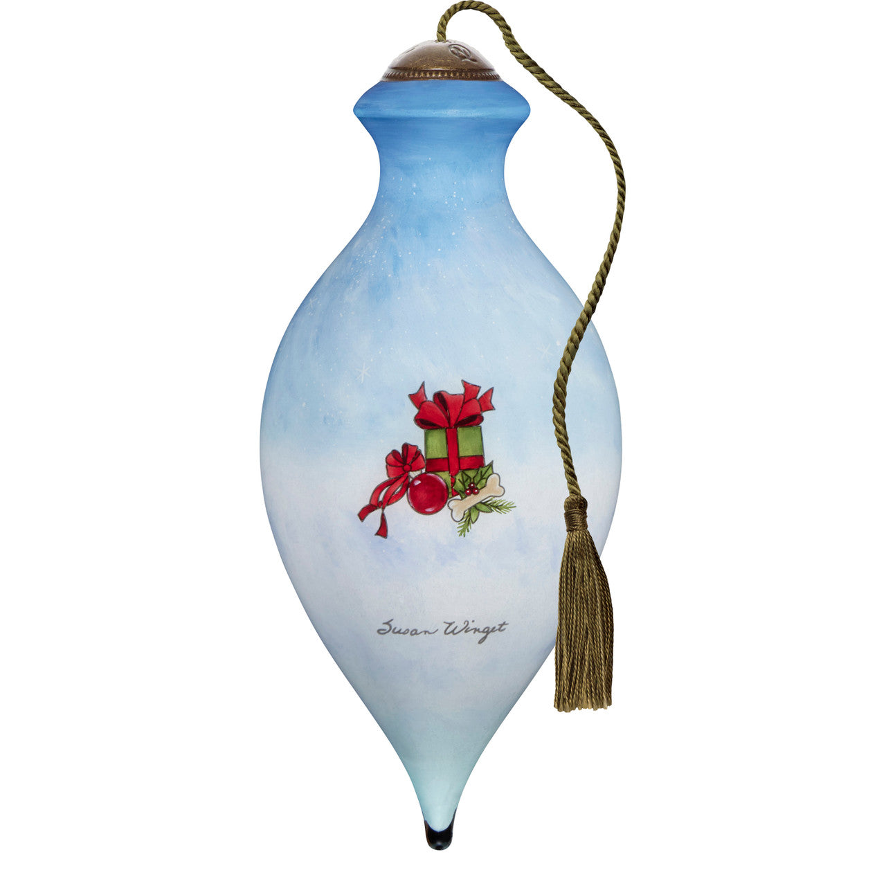 Christmas Dogs Ornament - Image