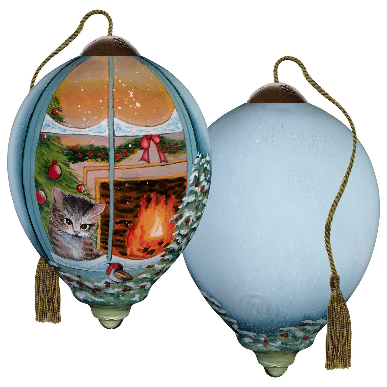 A Christmas Visitor Ornament - Image