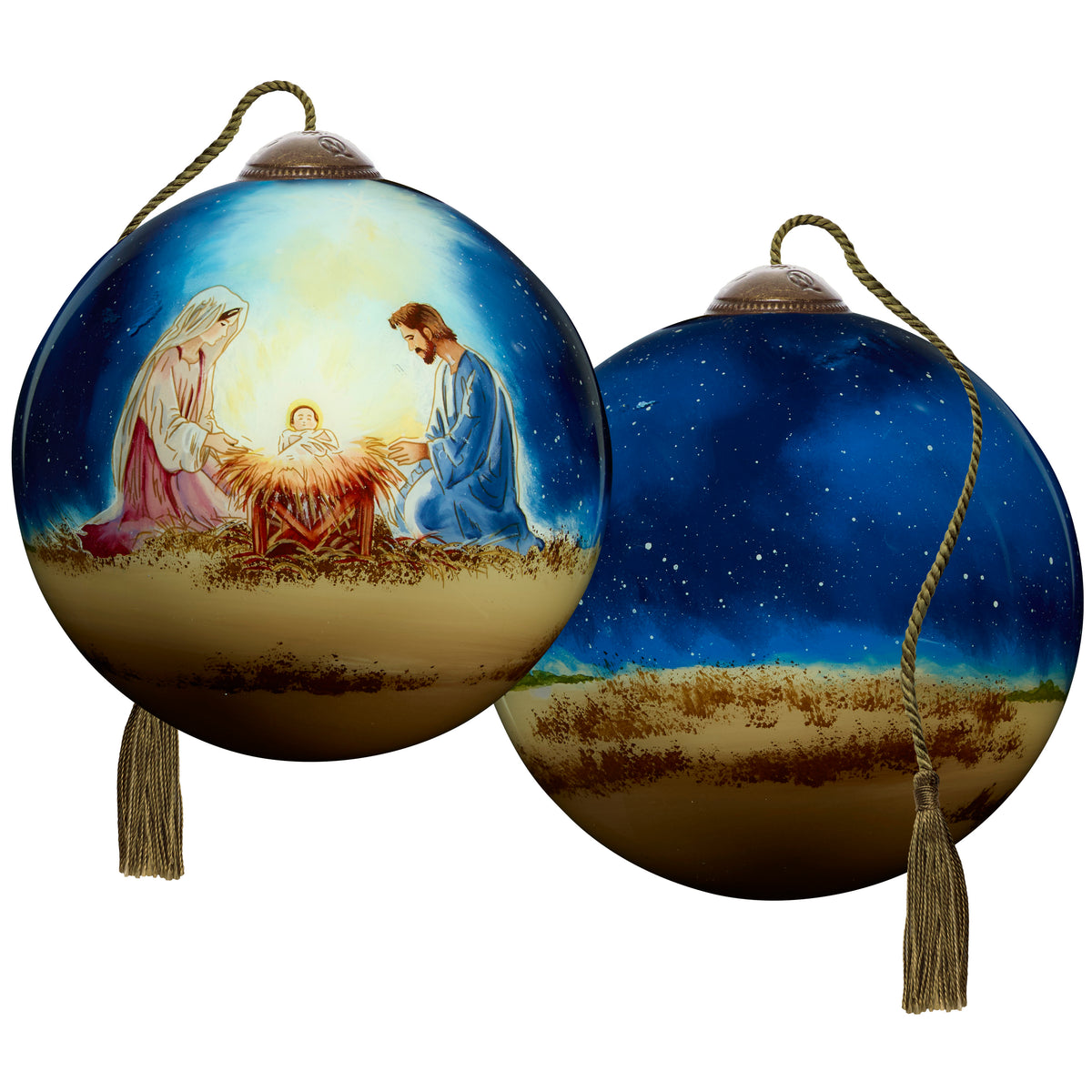 A Nativity Of Radiant Hope Ornament