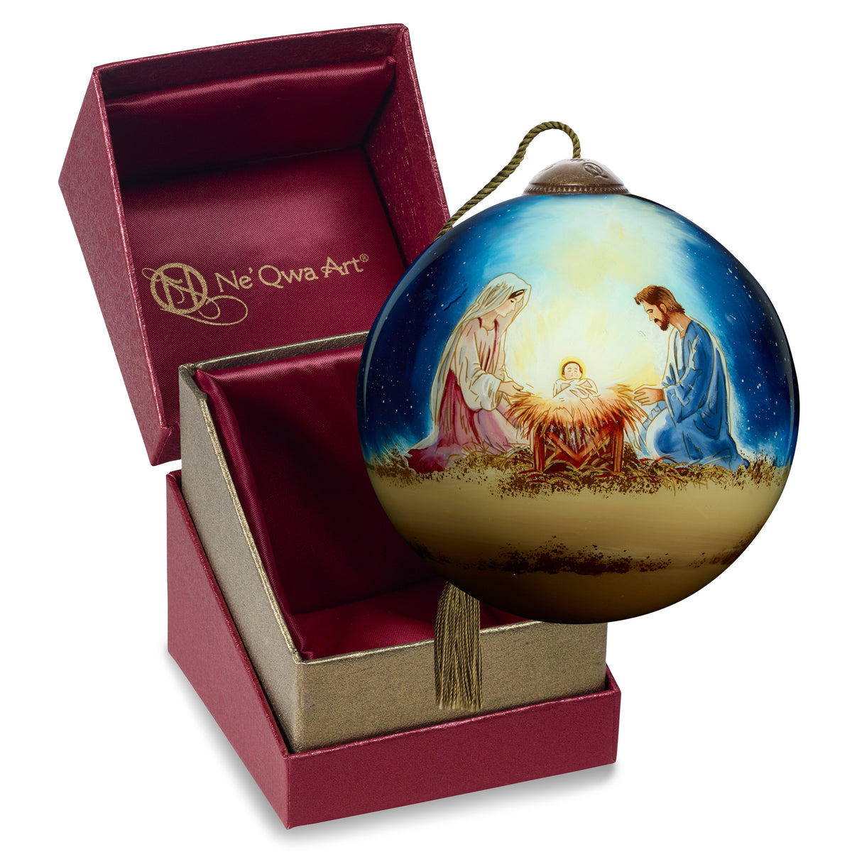 A Nativity Of Radiant Hope Ornament