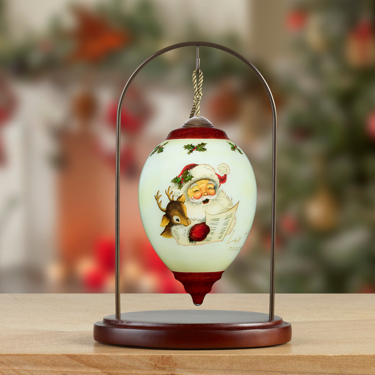 He's Making A List Ornament