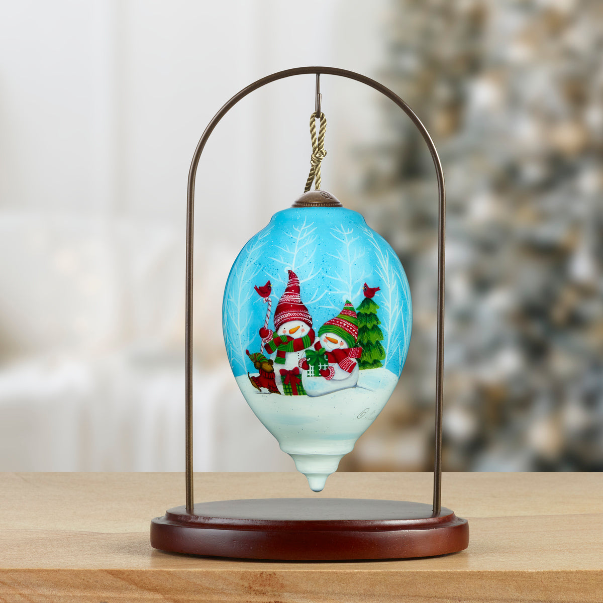 Warm Winter Wishes Ornament