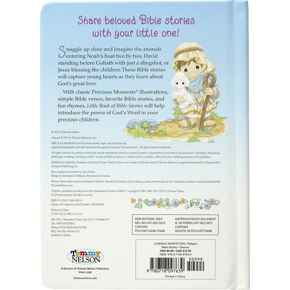 Little Book Of Bible Stories, Padded Board Book - Image