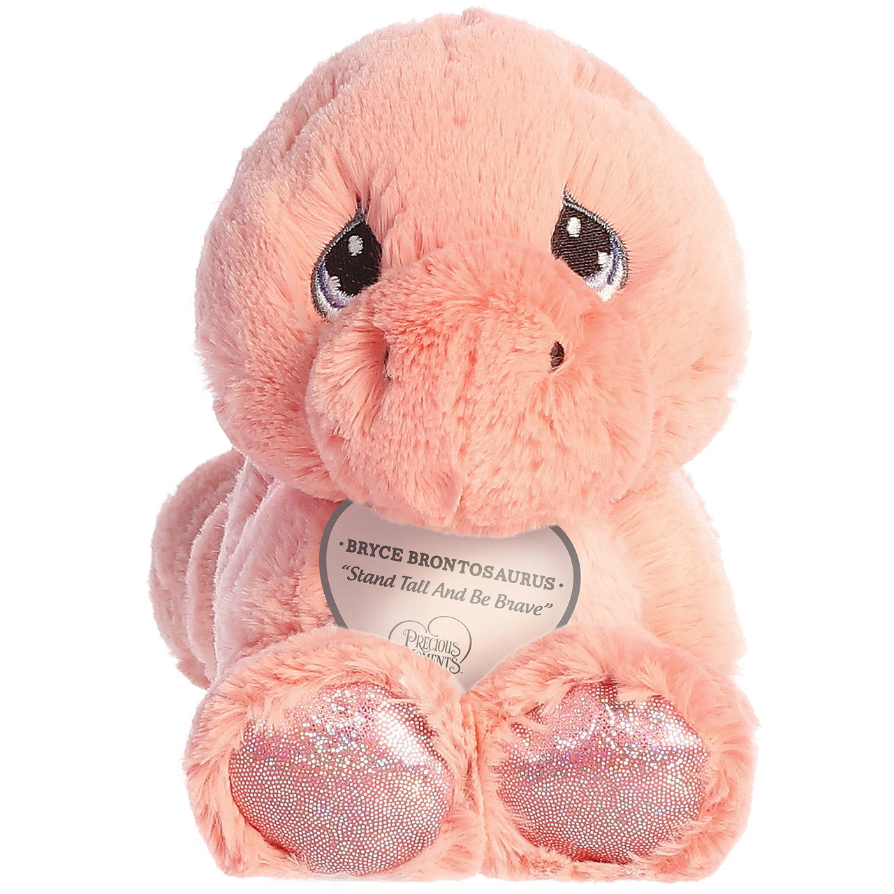 Stand Tall And Be Brave – Bryce Brontosaurus Stuffed Animal - Image