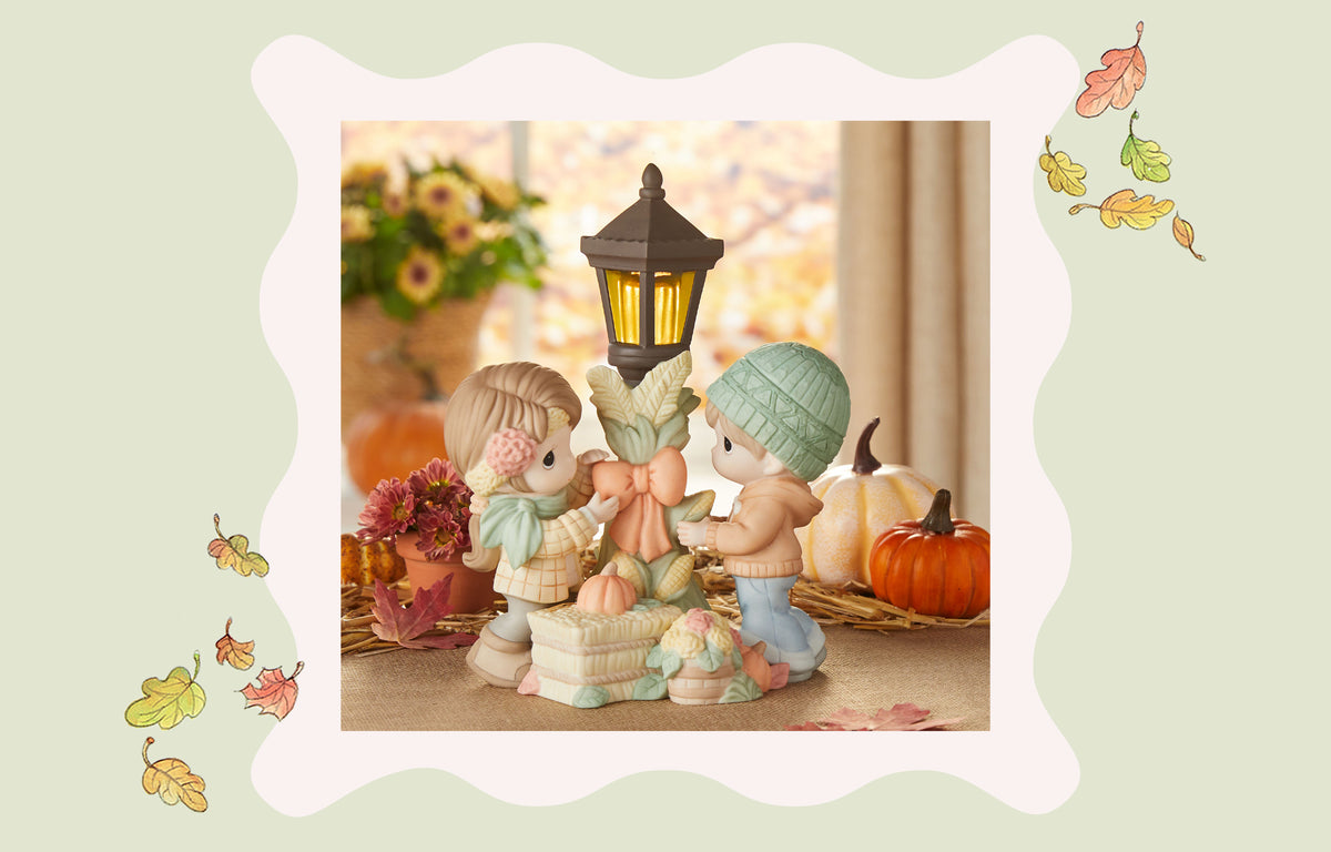 precious moments fall figurine