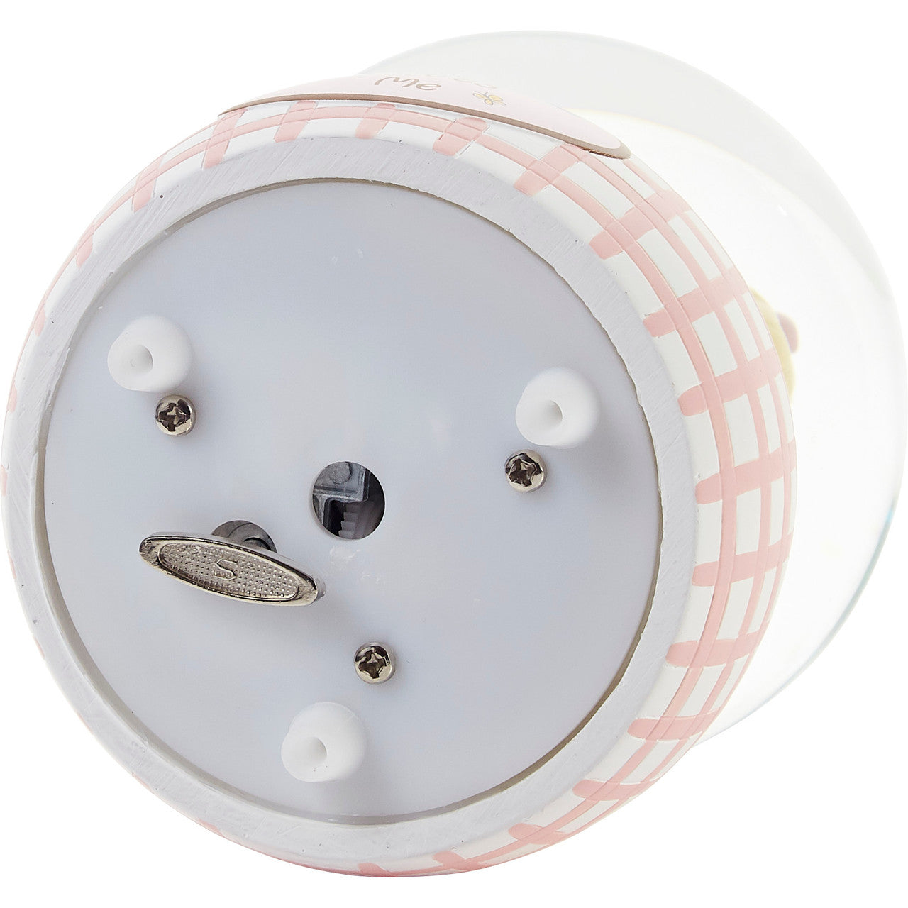 Jesus Loves Me Baby Girl Snow Globe - Image