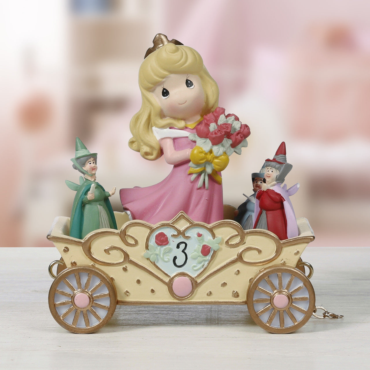 Disney Birthday Parade  Now You're Three, A Beauty You'll Always And Forever Be, Age 3, Figurine - Image