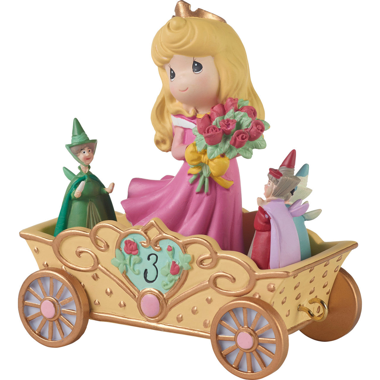 Disney Birthday Parade  Now You're Three, A Beauty You'll Always And Forever Be, Age 3, Figurine - Image