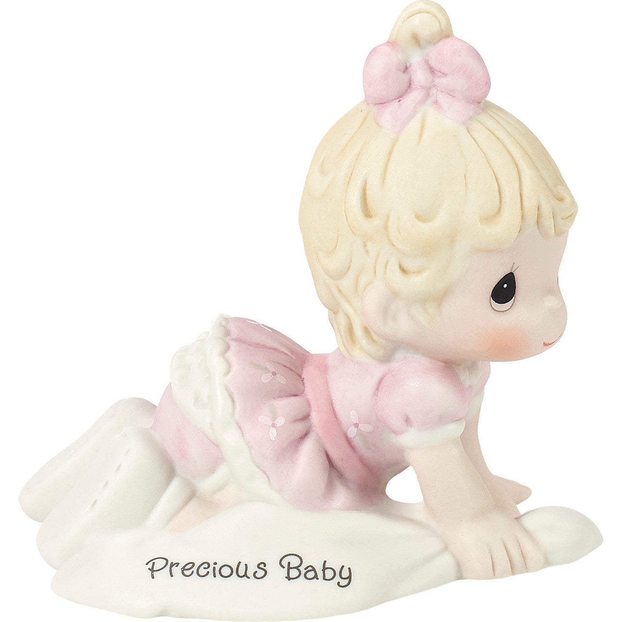 Growing In Grace, Precious Baby Blonde Girl Figurine - Image