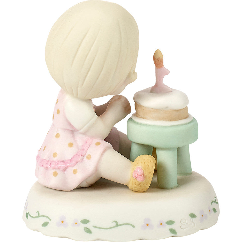 Growing In Grace, Age 1, Blonde Girl Figurine - Image