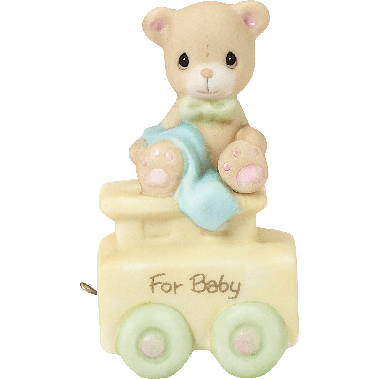 Birthday Train, New Baby, May Your Birthday Be Warm Figurine - Image