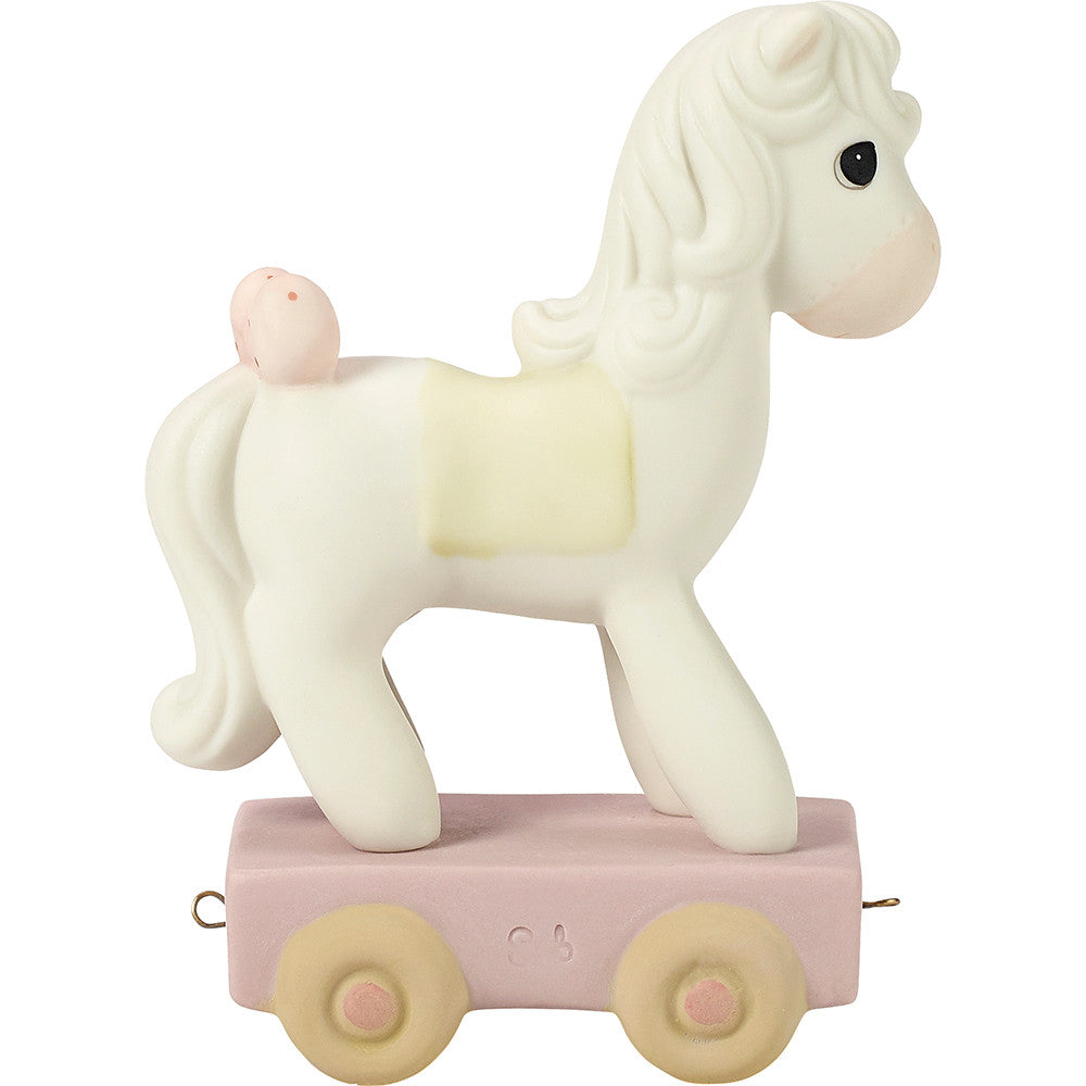 Birthday Train, Age 9, Being Nine Is Just Divine Figurine - Image